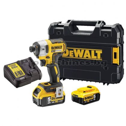 Винтоверт Impact 18V 2x5Ah 205Nm - DeWalt DCF887P2