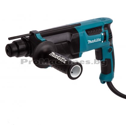Перфоратор SDS plus - Makita HR2630, 800W, 0-1200 оборота, 0-4600 удара, 2.4 J, 2.8 кг