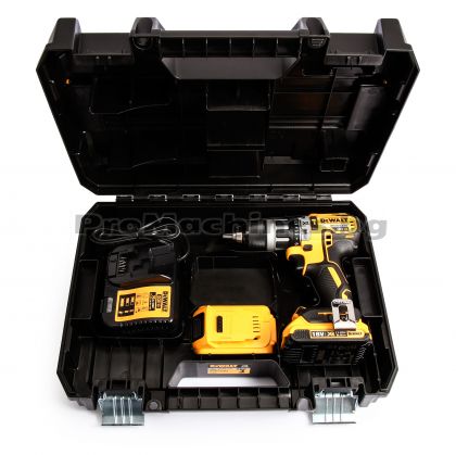 Компактен винтоверт - DEWALT DCD796P2, ударен, безчетков, 18 V , 2 бр. 5.0Ah XR Li-ion батерии, куфар