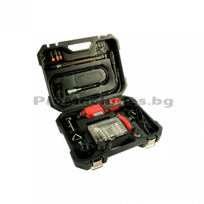 Шлифовалка права с жило и стойка, 170W, 126 бр.аксесоари - Raider, RD-MG09