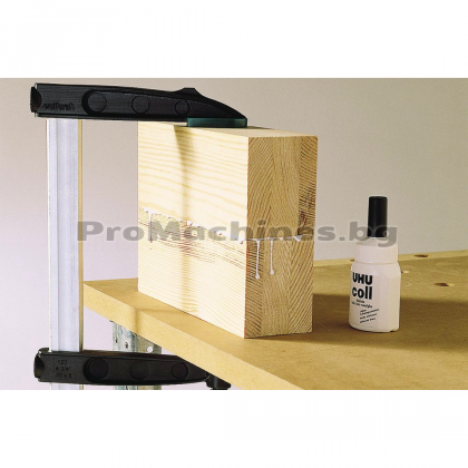  Стяга с метални челюсти 400-80мм дърводелска - Wolfcraft SZ 