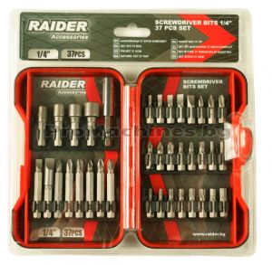 Накрайници комплект 37бр - Raider 
