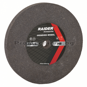 Диск за шмиргел Ф200x20 40мм сив Р60 - Raider 
