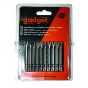 Накрайници PH2 50мм 10бр - Gadget 