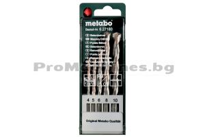 Свредла за бетон 5бр - Metabo 