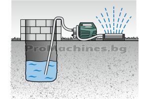 Помпа за вода 1300W електронен пресостат - Metabo HWAI 4500 INOX 