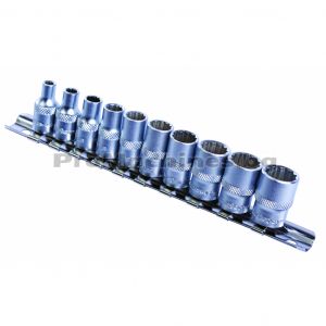 Вложки 1/4 дванадесетостен комплект 10бр - Top Master Pro 