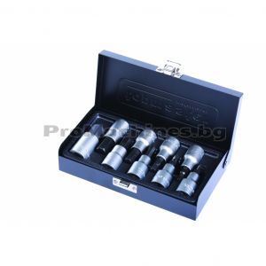 Вложки шестограм 1/2 4-17мм 9бр CR-V - Top Master Pro 