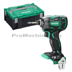 Винтоверт ударен Impact 36V 210Nm без батерии в куфар - HiKOKI WH36DB 
