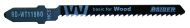  Нож за зеге за дърво "T" 76(50)2.0mm 2бр. RD-WT119BO 