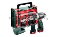  Винтоверт акум. 12V 34Nm METABO POWERMAXX BS 2x2Ah SET 