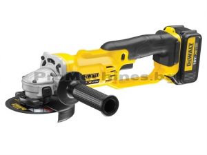 Акумулаторен ъглошлайф - DEWALT DCG412P2 ф125 18V 2х5Ah батерии куфар