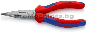 Клещи островърхи, с резец 160 мм. - KNIPEX, 25 02 160
