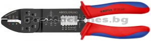 Клещи за кербоване, кримпващи, комбинирани 240 мм - KNIPEX, 97 22 240