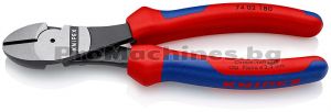 Клещи резачки, странични усилени 180 мм. - KNIPEX, 74 02 180