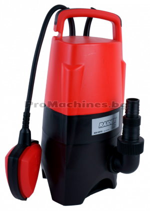 Помпа водна потопяема за мръсна вода  750W, 1",  max 217L/мин, 8m – Raider, RDP-WP25 