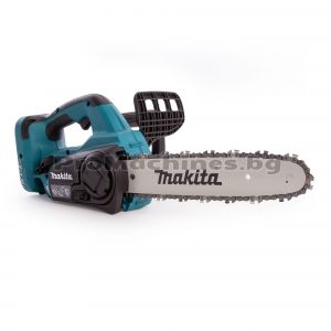 Акумулаторен верижен трион (само машина) - Makita DUC252Z, 18V + 18V, 25 см