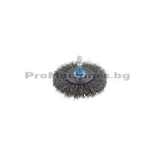 Четка дискова от стоманена тел 75мм  1/4" - WOLFCRAFT 2101000